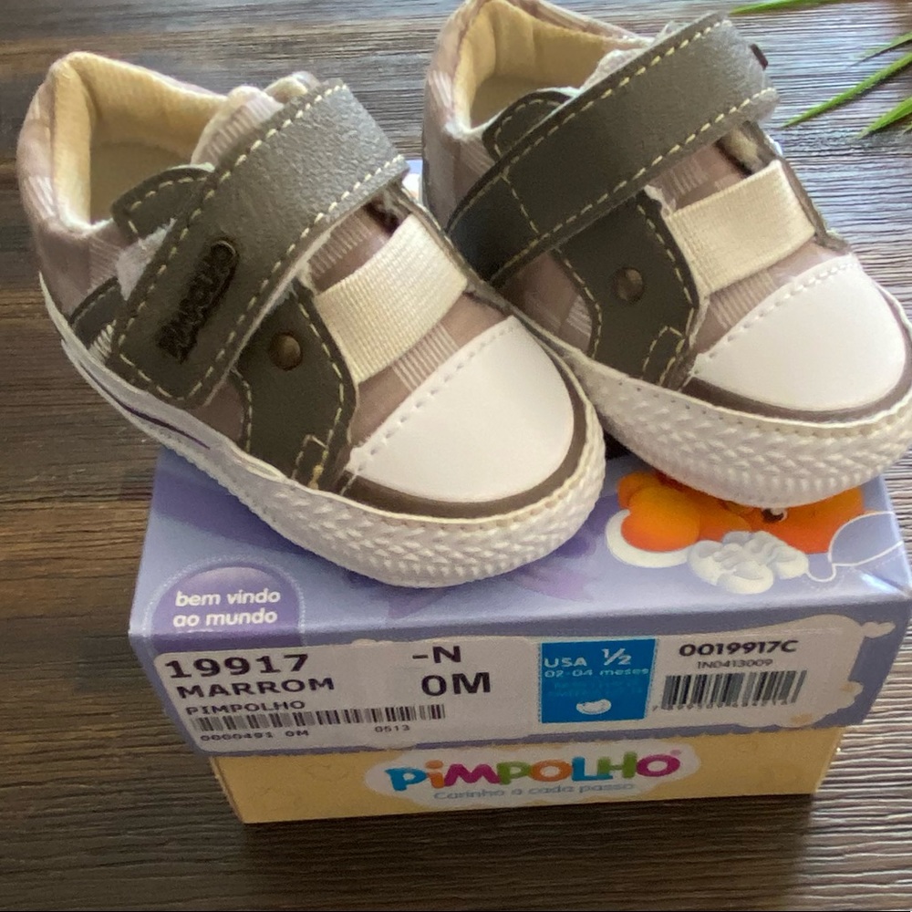 Pimpollo Infant Baby Shoes Size 1/2
